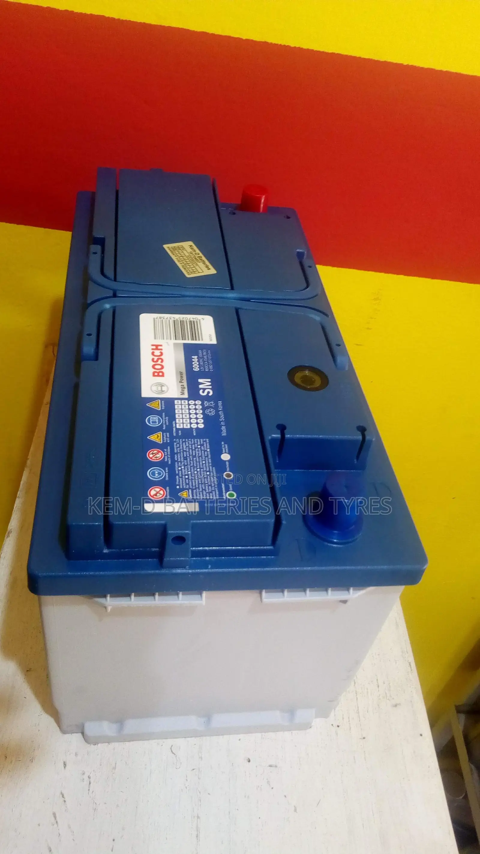 Heavy Duty 19 Plates Bosch Battery + Free Instant Delivery/
