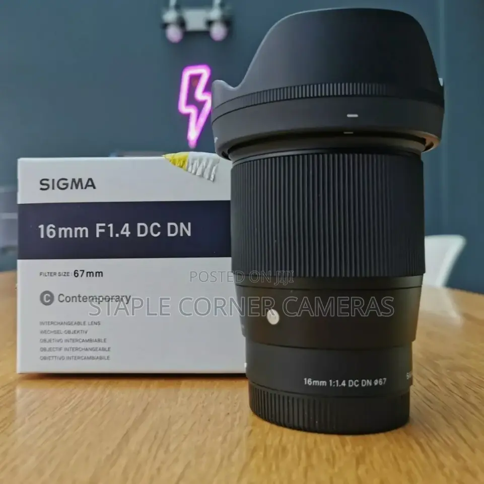 Sigma 16MM F/1.4 DC DN Contemporary Lens Sony E Mount