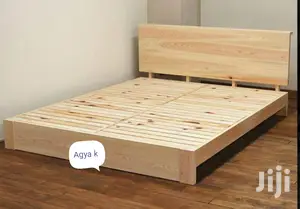 Durable Wooden Queens Bed