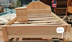 Double Bed With One Drawer