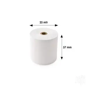 Thermal Paper Roll (57mmx25mm - Box Of 200)