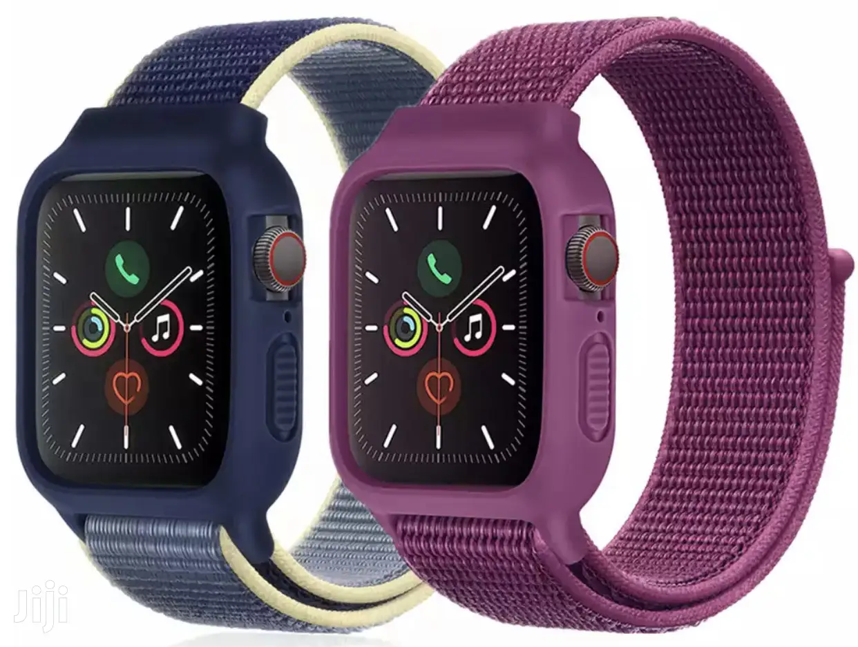 2in1 Nylon Strap+ Case 4 Apple Watch Series 1-9(Not a Watch)