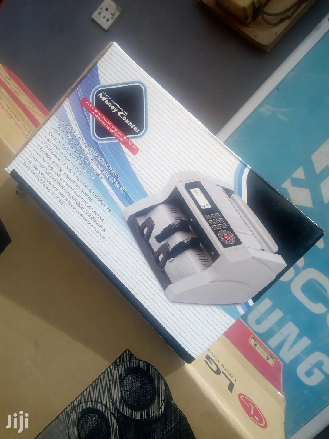 Portable Bill Counter Money Counting Machine Cash Banknote