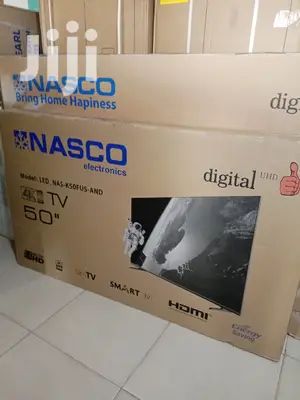 Nasco 50" Uhd4k Android Flameless Tv
