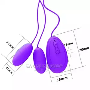 Mini Double Egg Vibrator. 12 Frequencies