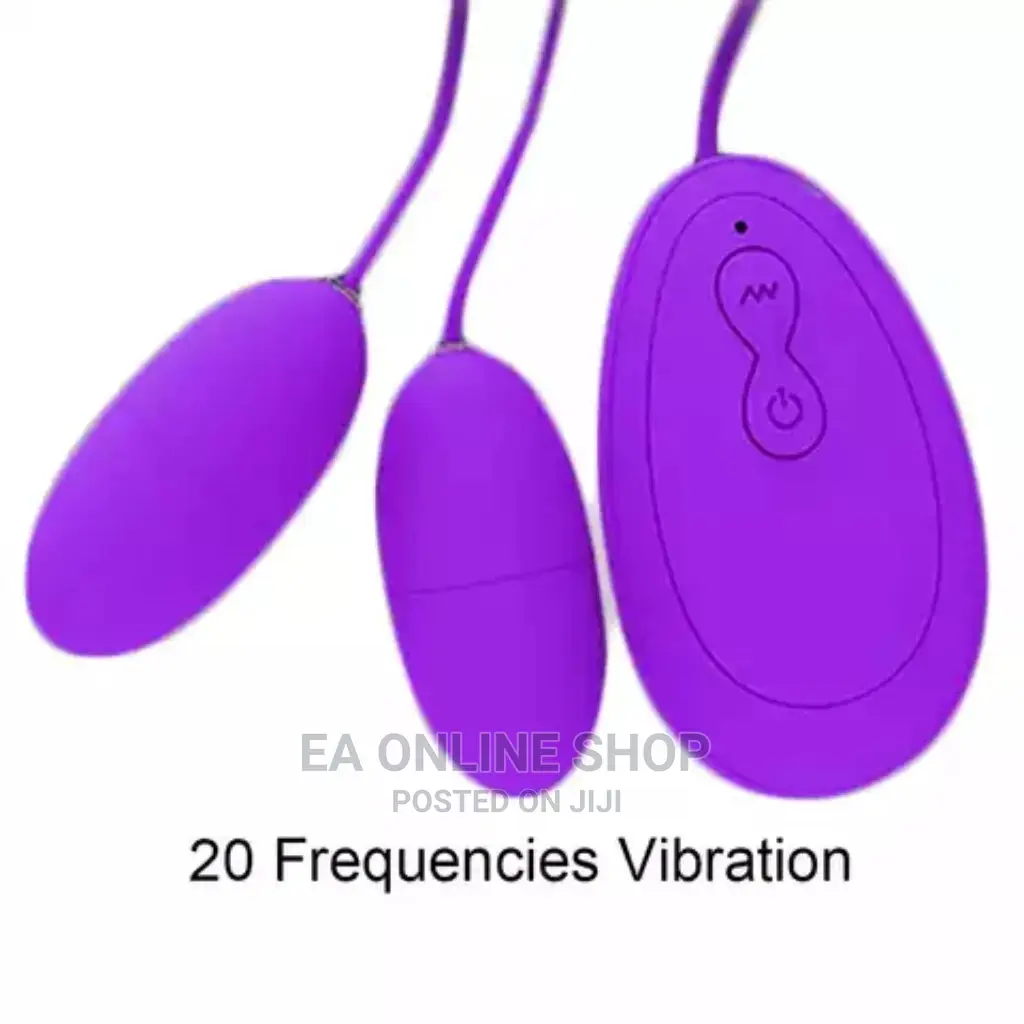 Mini Double Egg Vibrator. 12 Frequencies