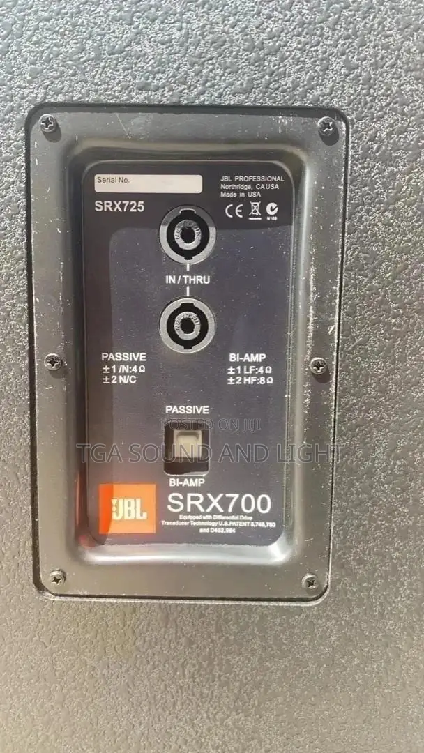Jbl Srx725 2-way Dual 15" Speaker Cabinet