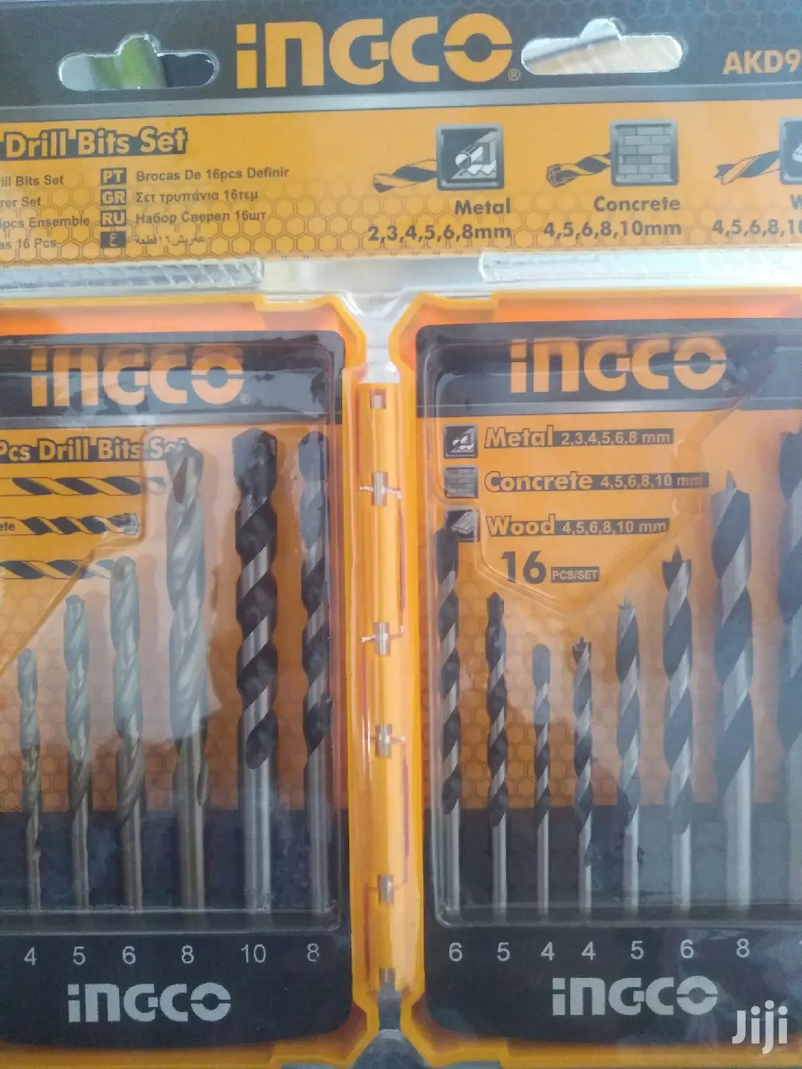 Ingco Metal, Concrete Wood Drill Bits Set