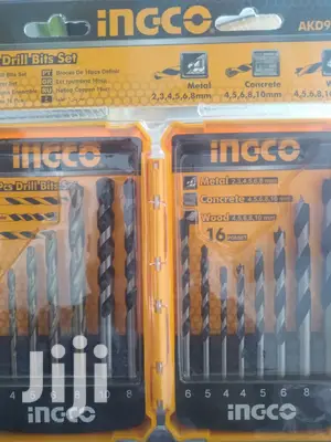 Ingco Metal, Concrete Wood Drill Bits Set