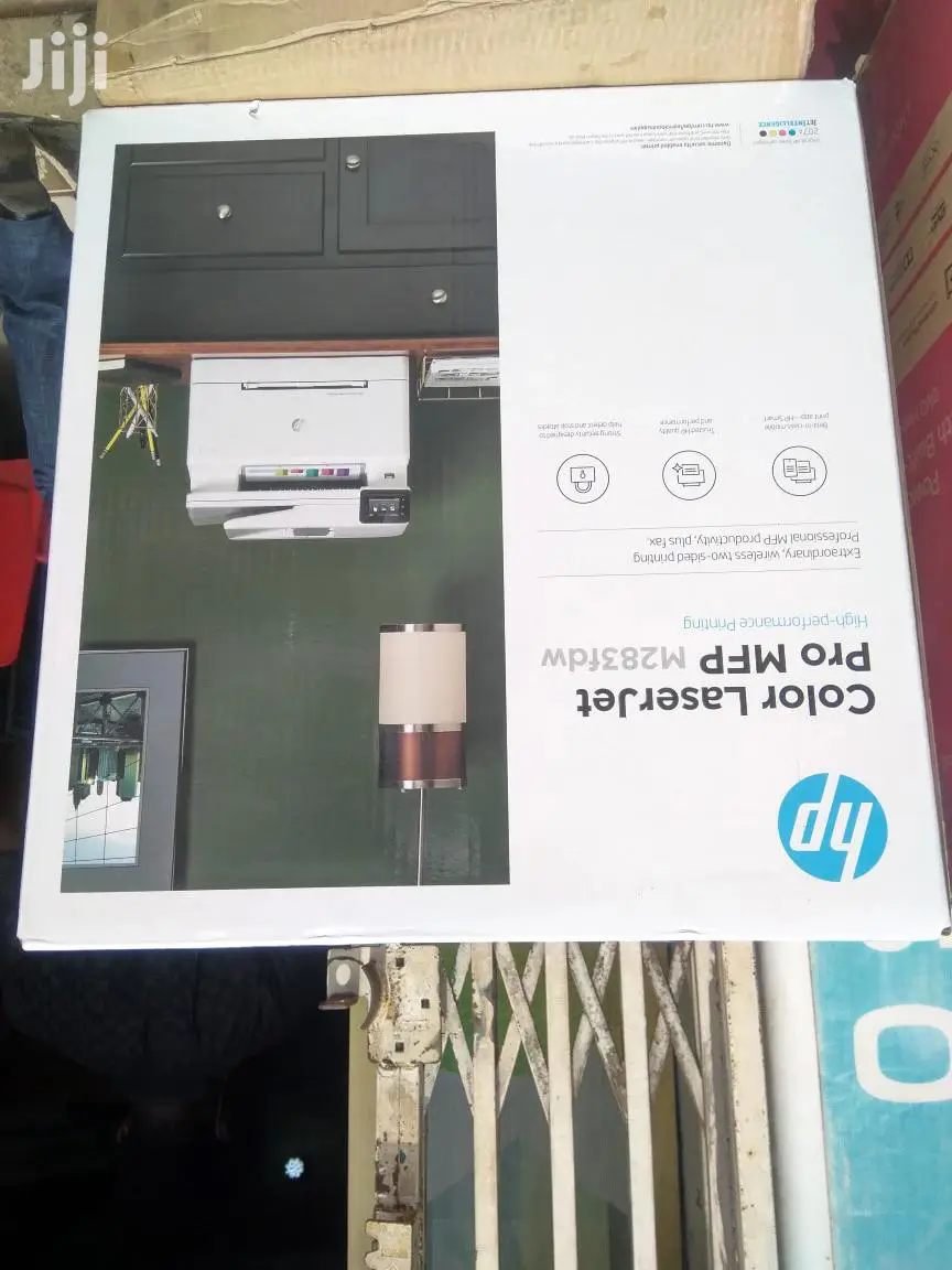 At HP Colour Pro M283fdw Multi-Function Printer (