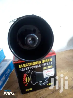 Electronic Siren With Six (6) Tones