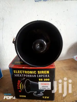 Electronic Siren With Six (6) Tones