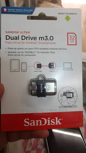 Sandisk 32gb 3.0 USB Dual Pendrive