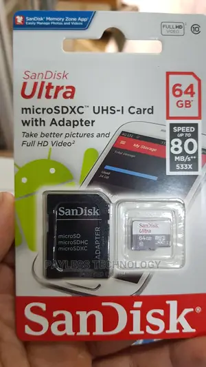 Sandisk 64gb Ultra Class 10 Memory Cards