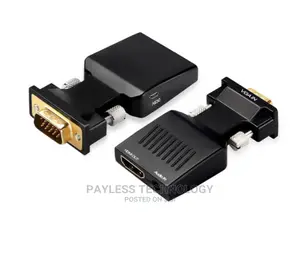 VGA To HDMI Adapter With Audio