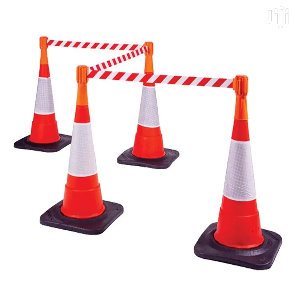 Cone Topper/ Retractable Caution Tape