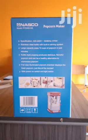 Nasco 370W Popcorn Maker