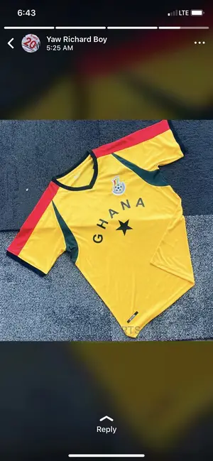 Black Stars Jersey