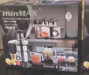 Min Max Juice Extractor Blender 4 In1