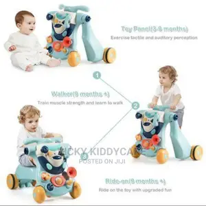 3 In 1 Baby Multi- Functional Push Walker