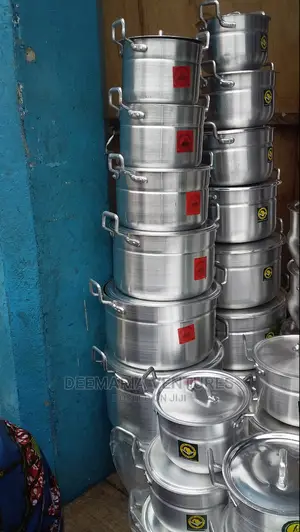 Original Locally Made 7 Set Aluminum Cooking Pot for Sale