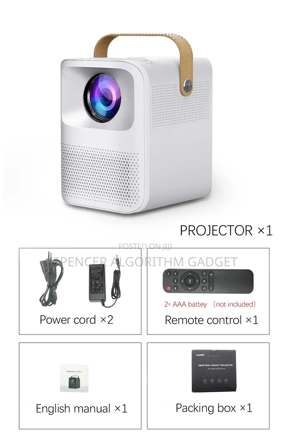 Projector Full Hd Led 3300lumen Everycom