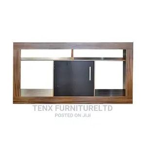 TV Unit With 1 Door Cinnamon