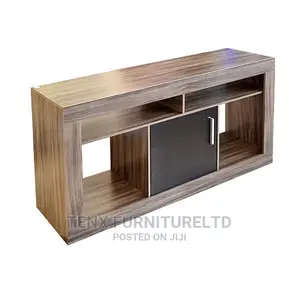 TV Unit With 1 Door Cinnamon