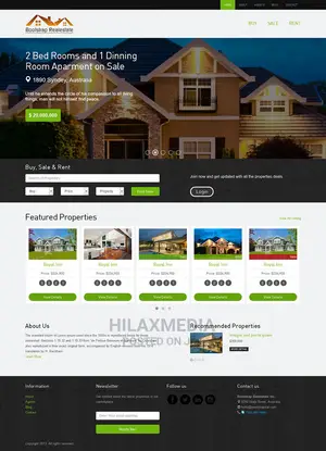 Real Estate Website Design and Rental Website in 7 Days