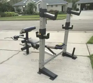 Weight Bench and Rack