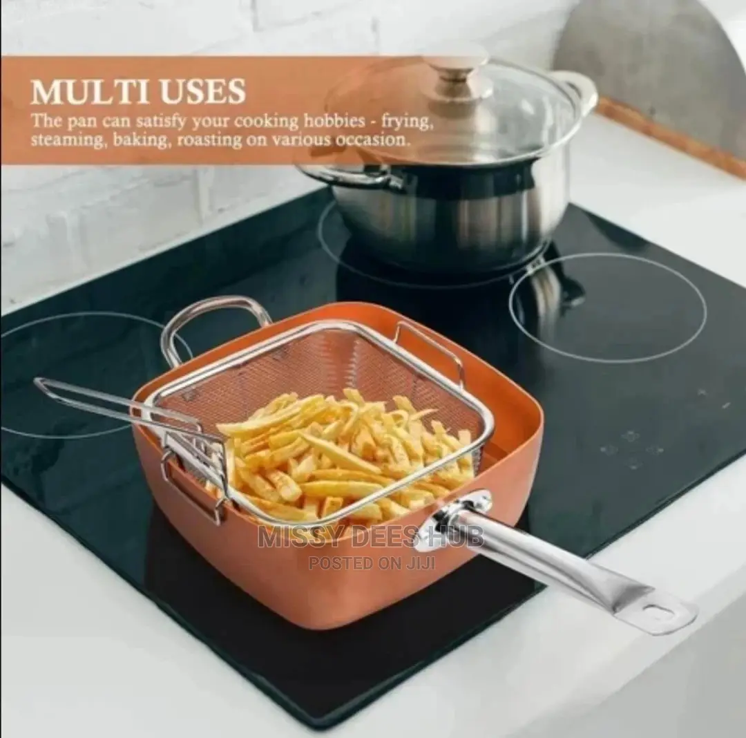 Square Copper Casserole Pan