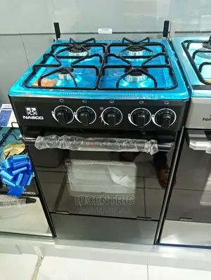 Nasco 4 Burner Gas Cooker With Oven and Grill