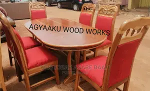 Ag Six Chairs Quality Dining Table