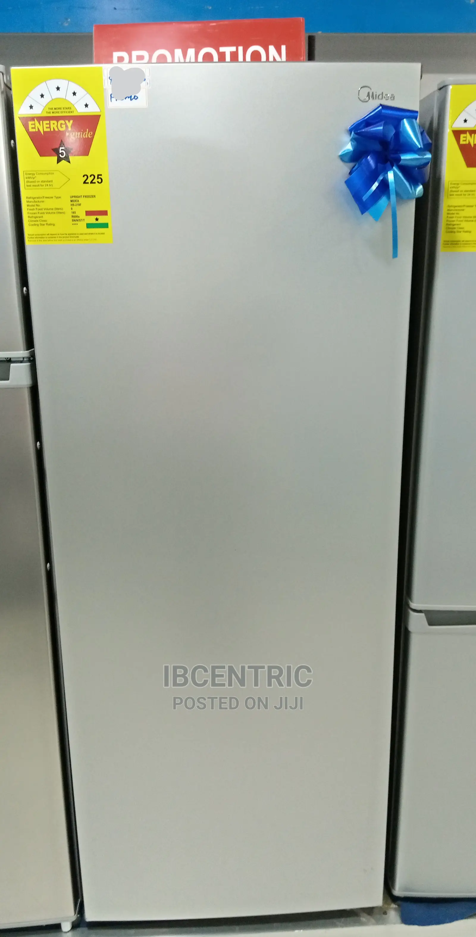 Midea 165l Standing Freezer
