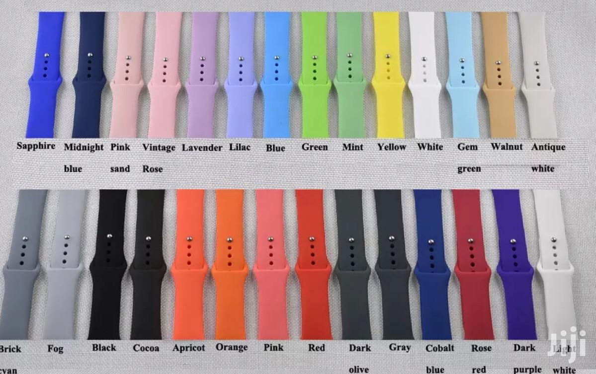 Silicone Strap Band for Apple Watch All Models and Sizes