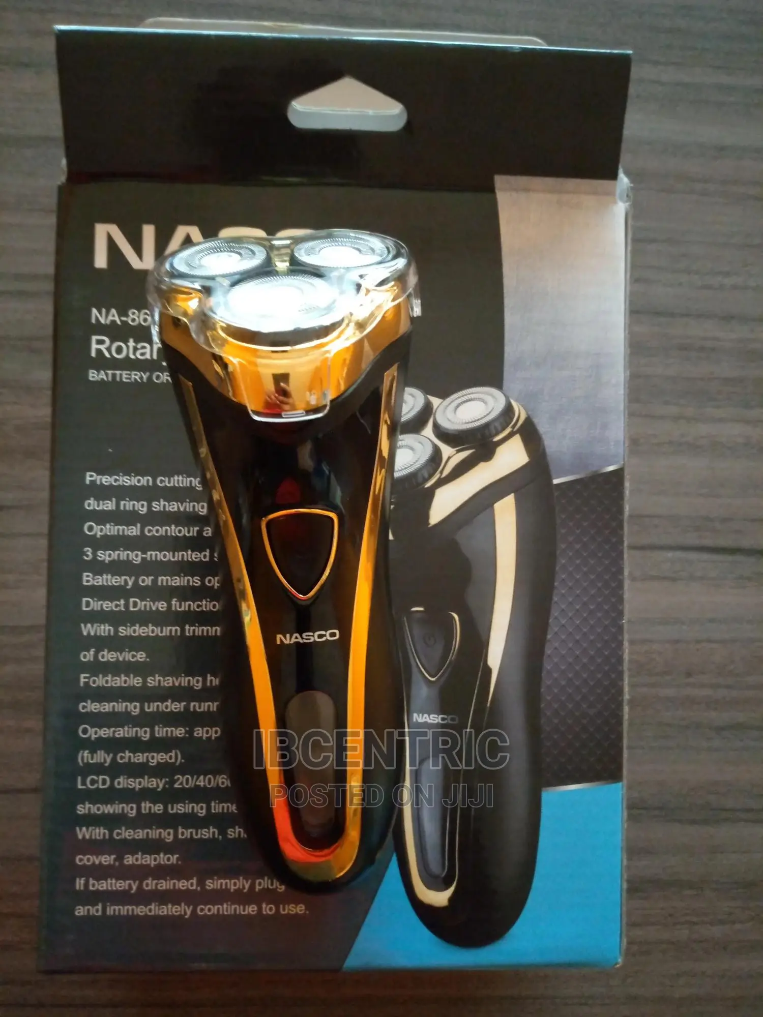 Nasco Rechargeable Rotary Shaver