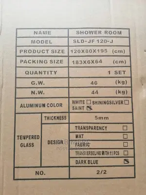 120cm X 80cm Shower Cubicle Bathroom New Design