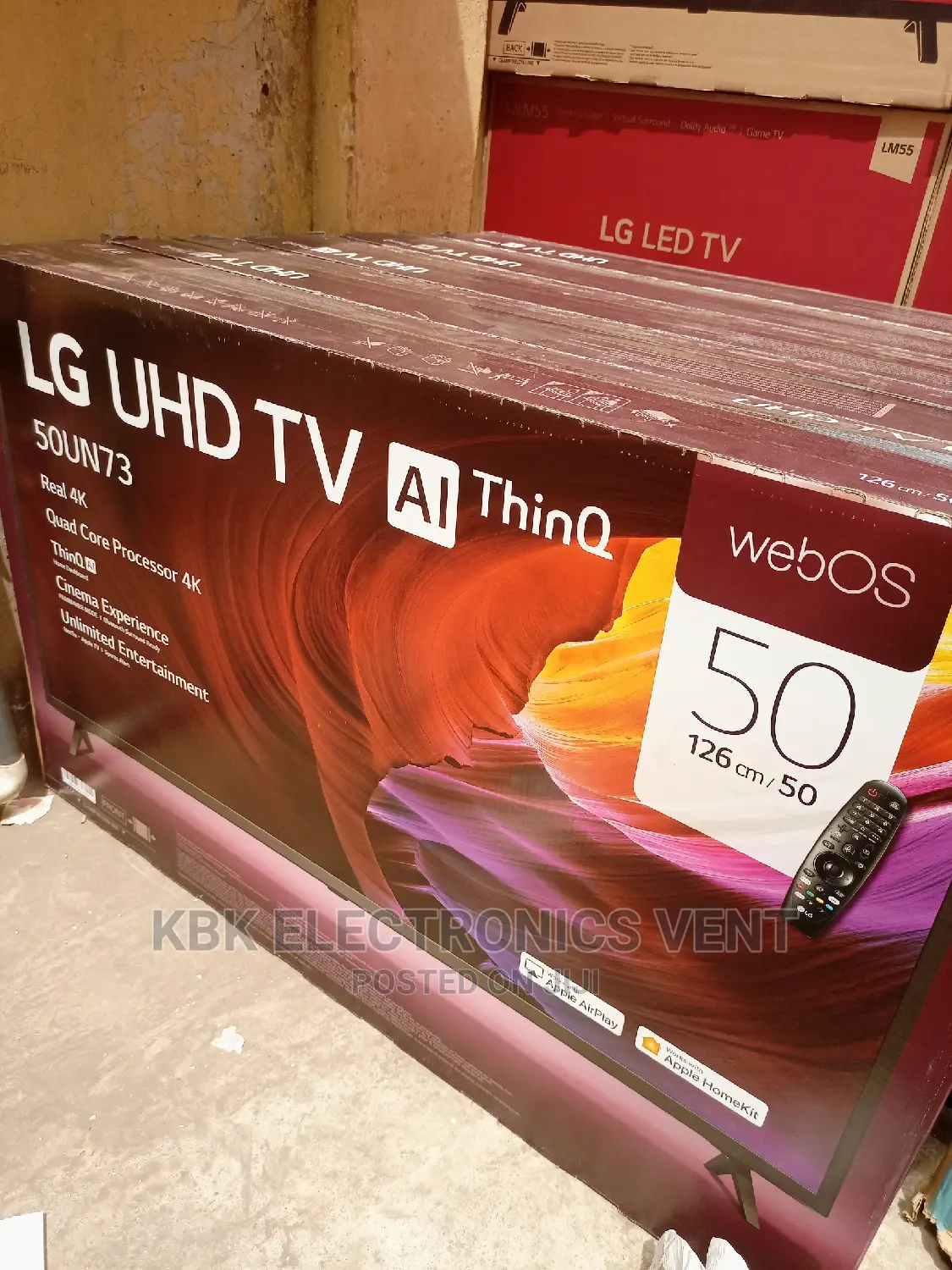 Lg 50un73 Smart Uhd 4k Satellite Tv 50 Inches