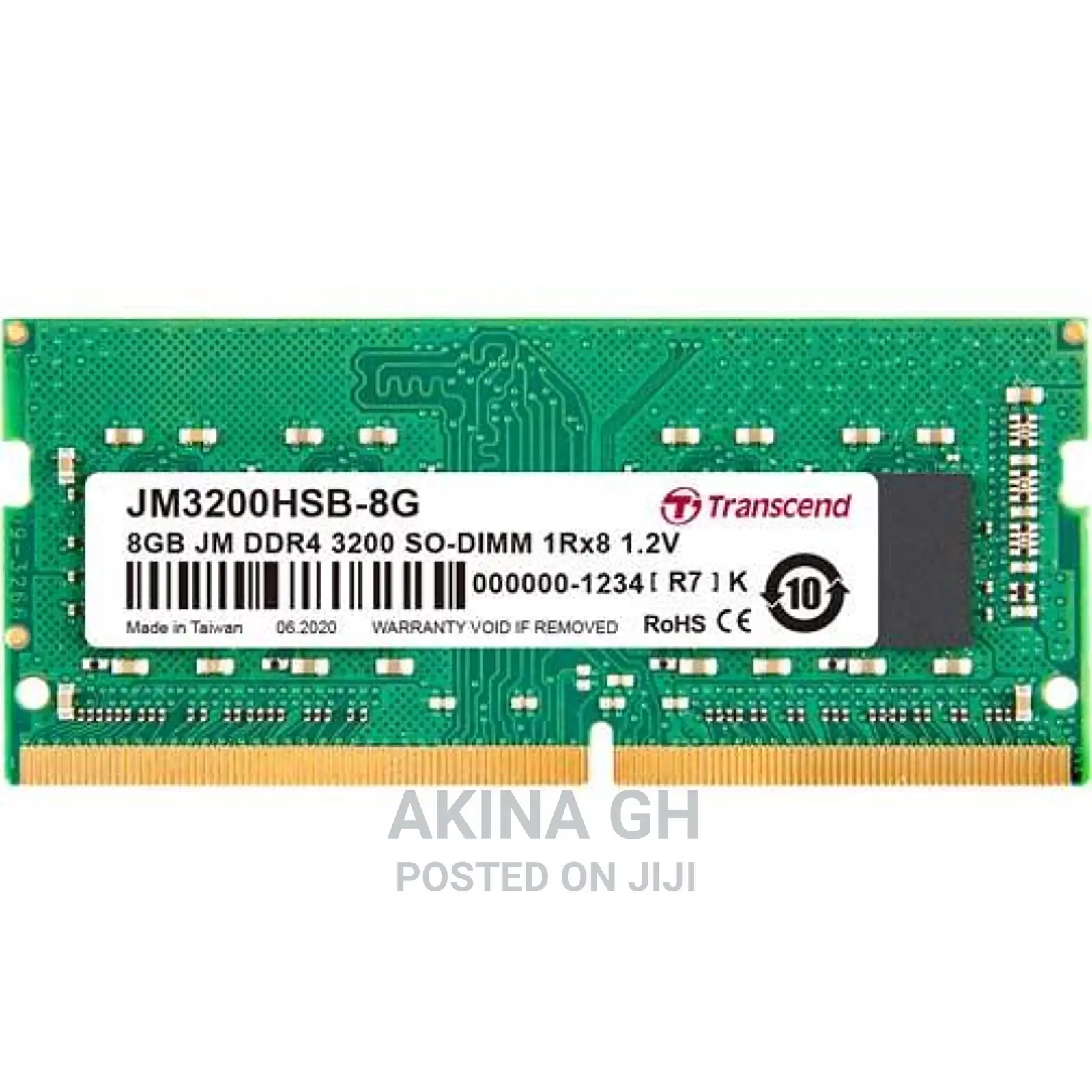 Transcend 8gb Ddr4 Laptop Ram