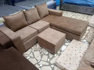 Golden L Sofa. Free Delivery