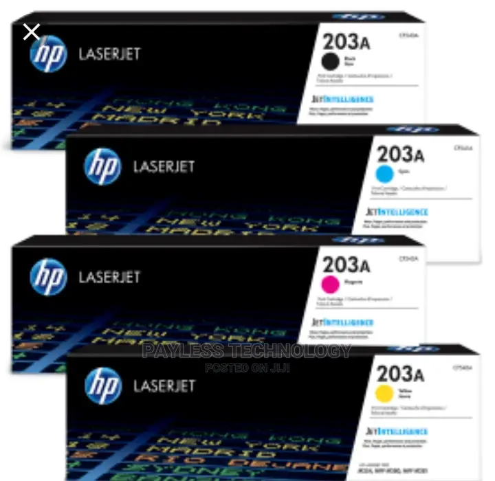 HP 203A All Colors Toners
