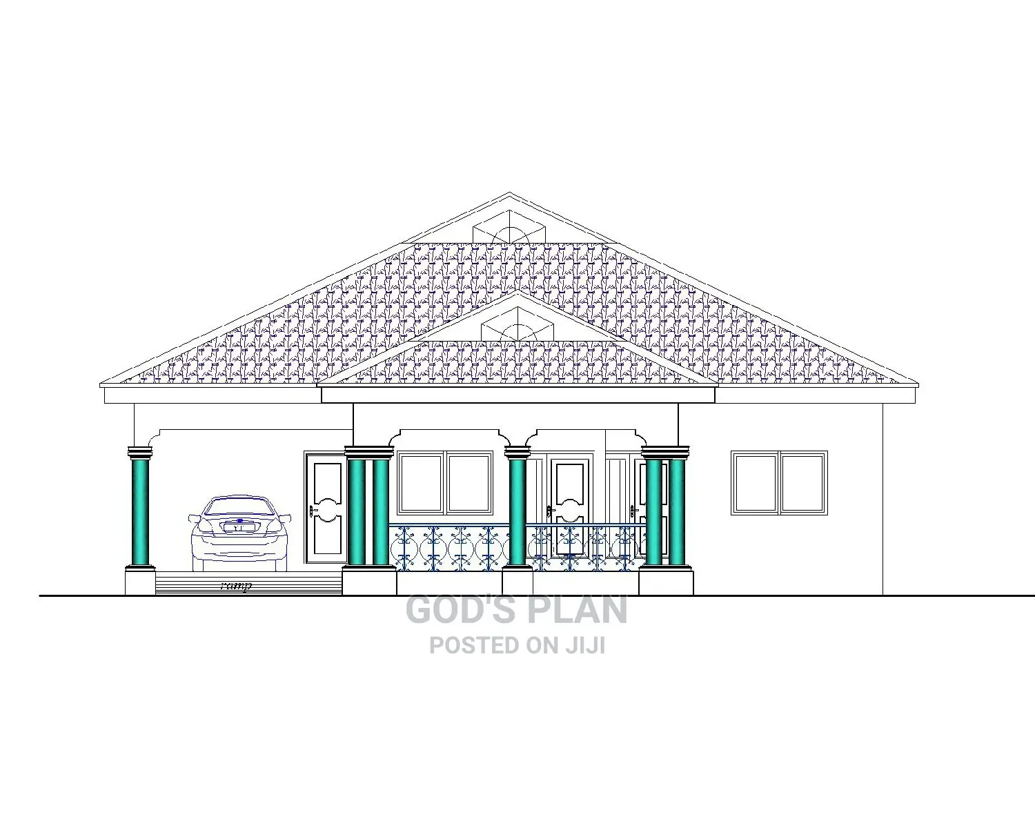 Architectural and Structural Designs ( House Plan)