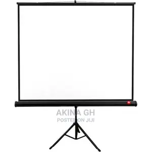 Tripod Projector Screen 180 X 180 Cm