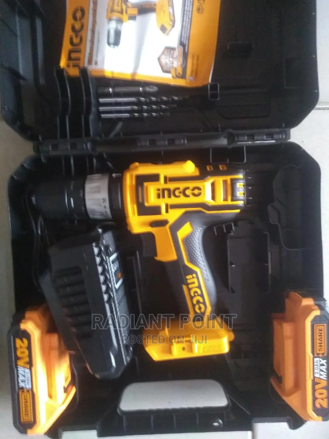 New Ingco 20v Impact Cordless Drill Power