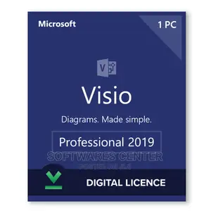 Microsoft Visio 2019 Professional Digital Licence [1 PC]
