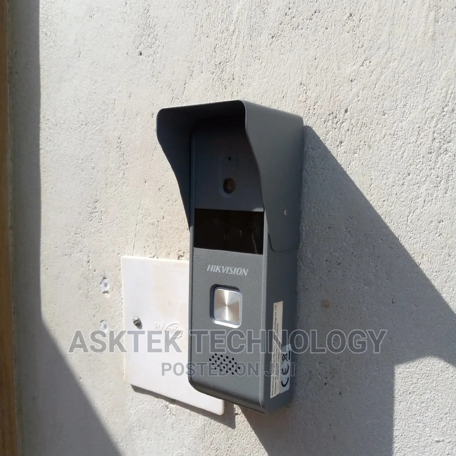 Video Intercom Installation