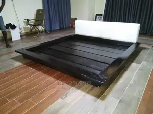 Flat King Size Wooden Bed Frame