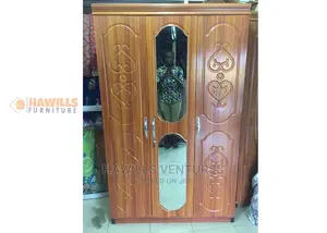 Brown 3 in 1 Wardrobe