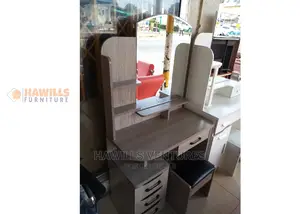 Gray Dressing Mirror