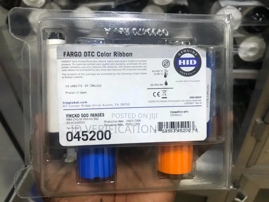 DTC 4500 Full Color Ribbon (700 Images)